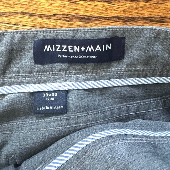 Mizzen and Main Navy Dress Pants - Picture 3 of 5